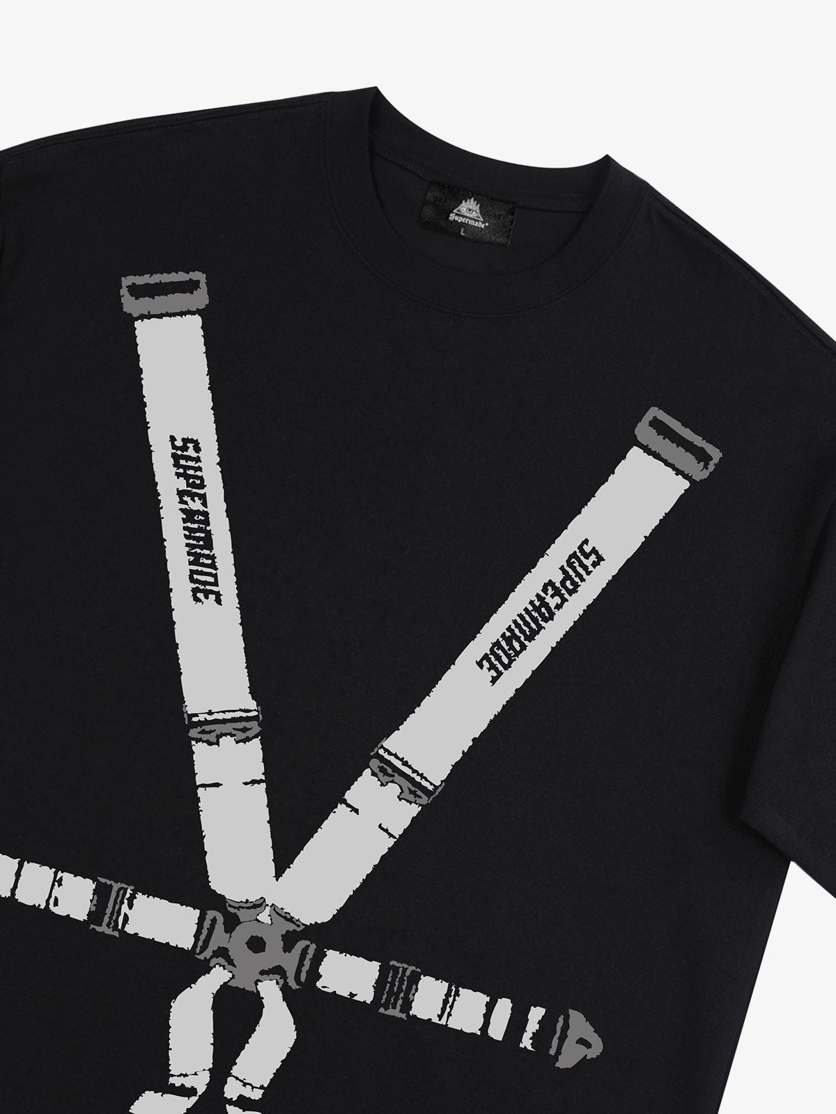 Original Racing Seat Belt Graphic T-Shirt 