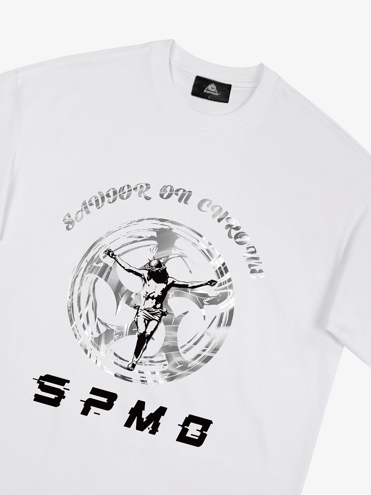 SAVIOR ON CHROME Graphic T-Shirt 