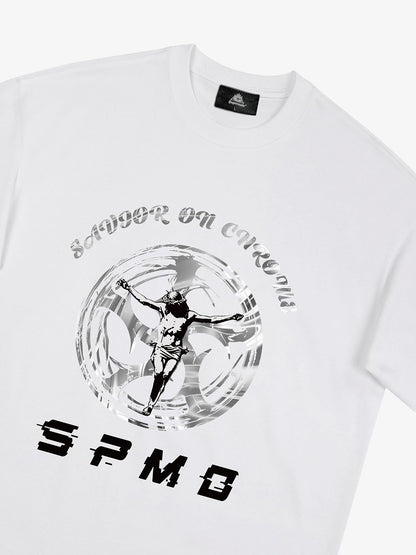 SAVIOR ON CHROME Graphic T-Shirt 