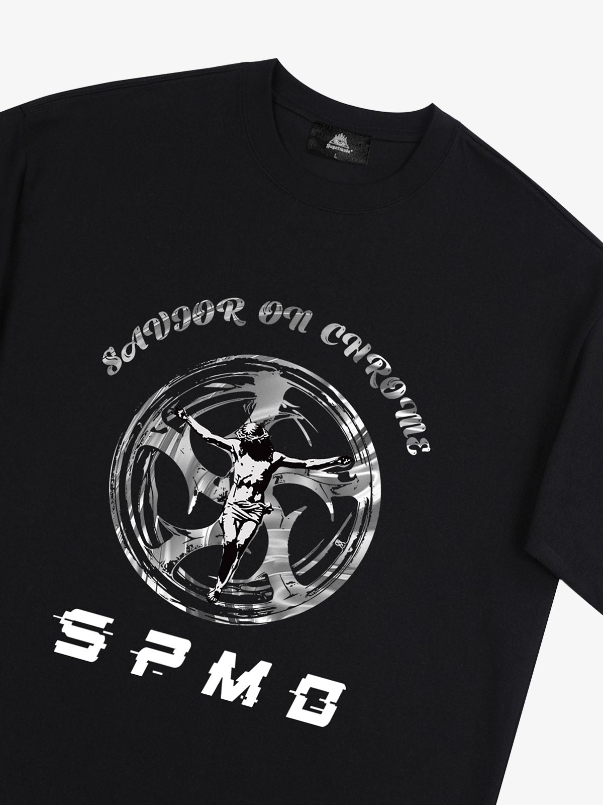 SAVIOR ON CHROME Graphic T-Shirt 