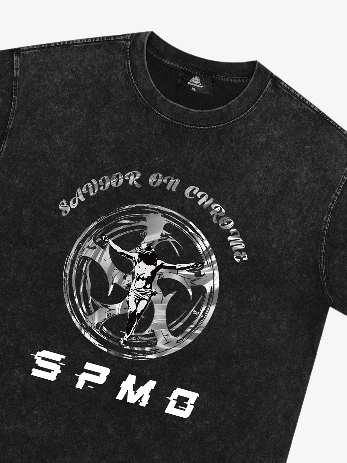 SAVIOR ON CHROME Graphic T-Shirt 