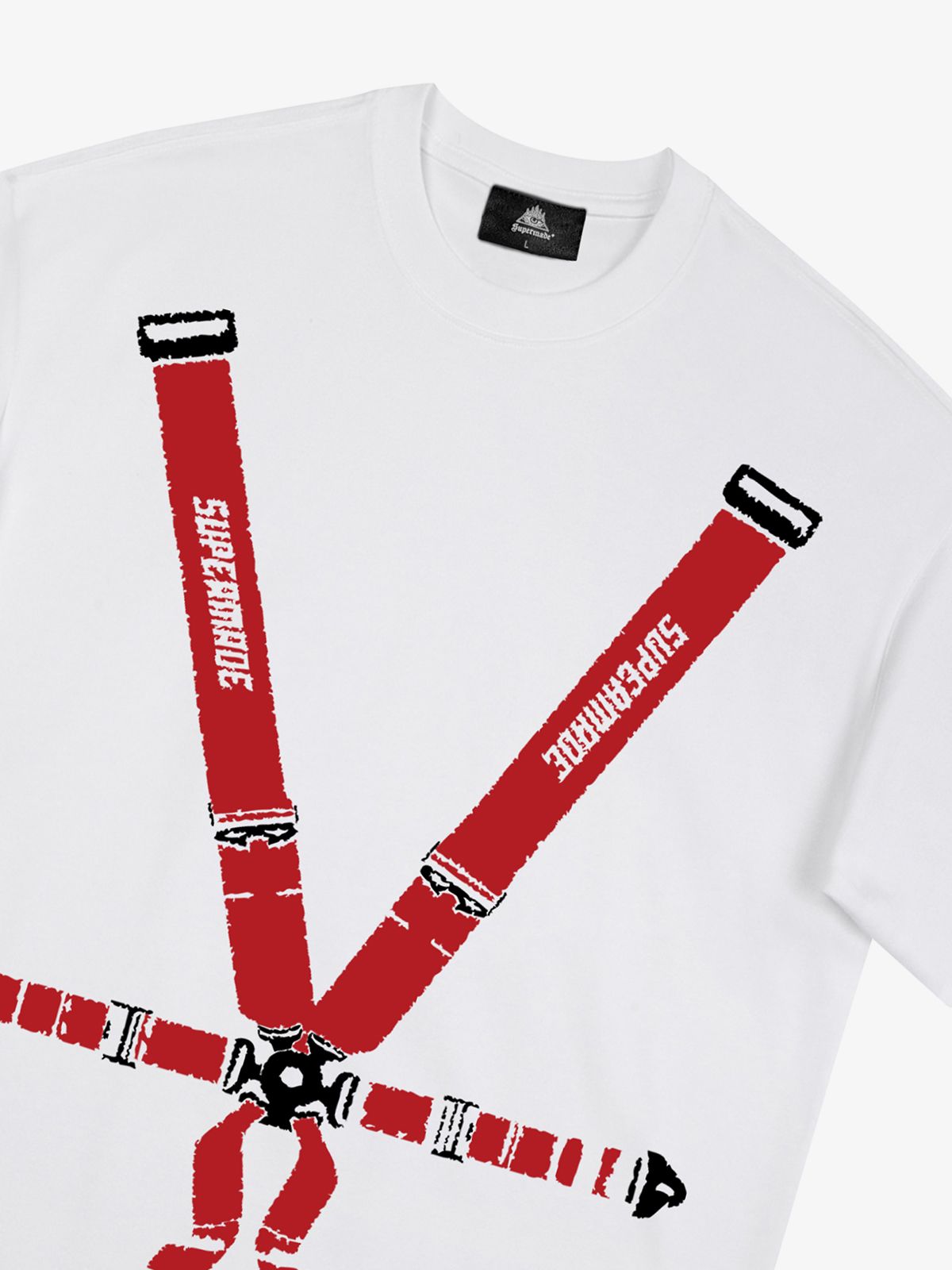 Original Racing seatbelt graphic T-shirt 