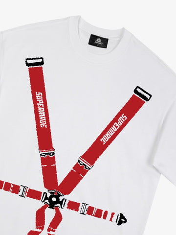 Original Racing Seat Belt Graphic T-Shirt 
