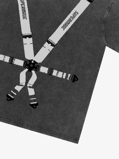 Original Racing seatbelt graphic T-shirt 