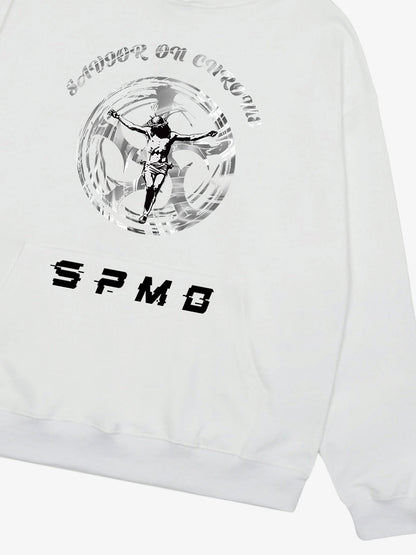 SAVIOR ON CHROME Graphic Hoodie 