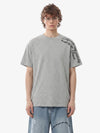 Rose Cross Slogan Graphic T-Shirt 