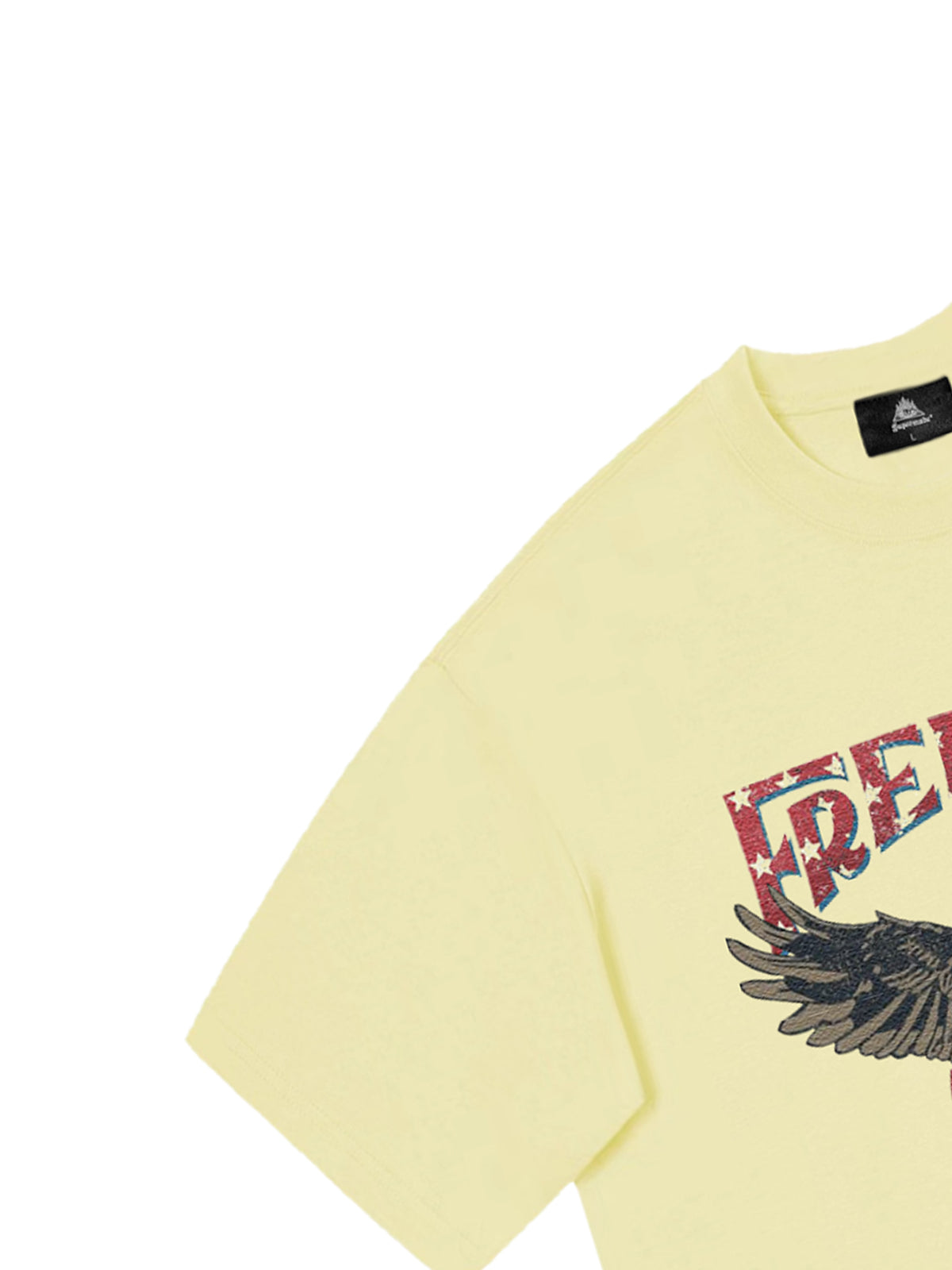 Original Freedom Eagle Print T-shirt 