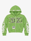 Graphic Streetwear Zip-Up Jacket