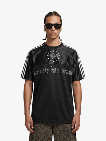 Supermade Gothic Chrome Mixed-Media Retro Jersey 