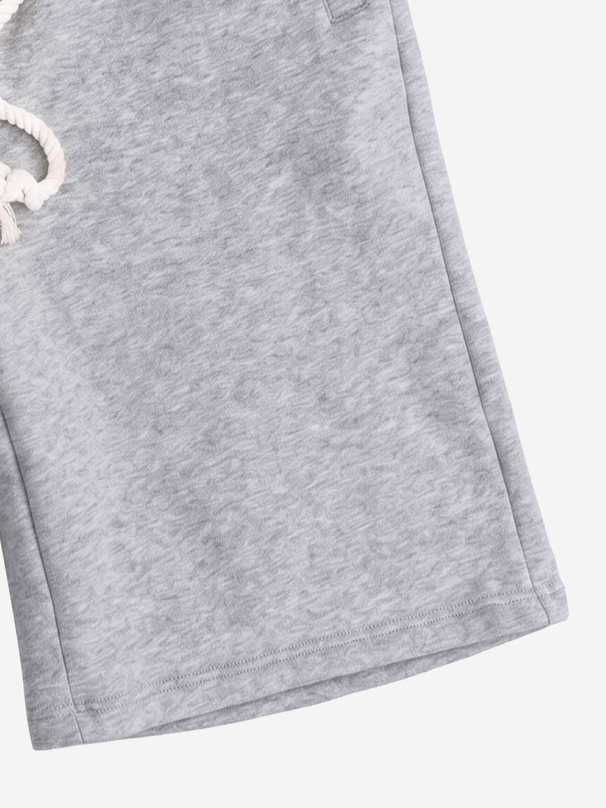 Logo Embroidery Double Waist Shorts