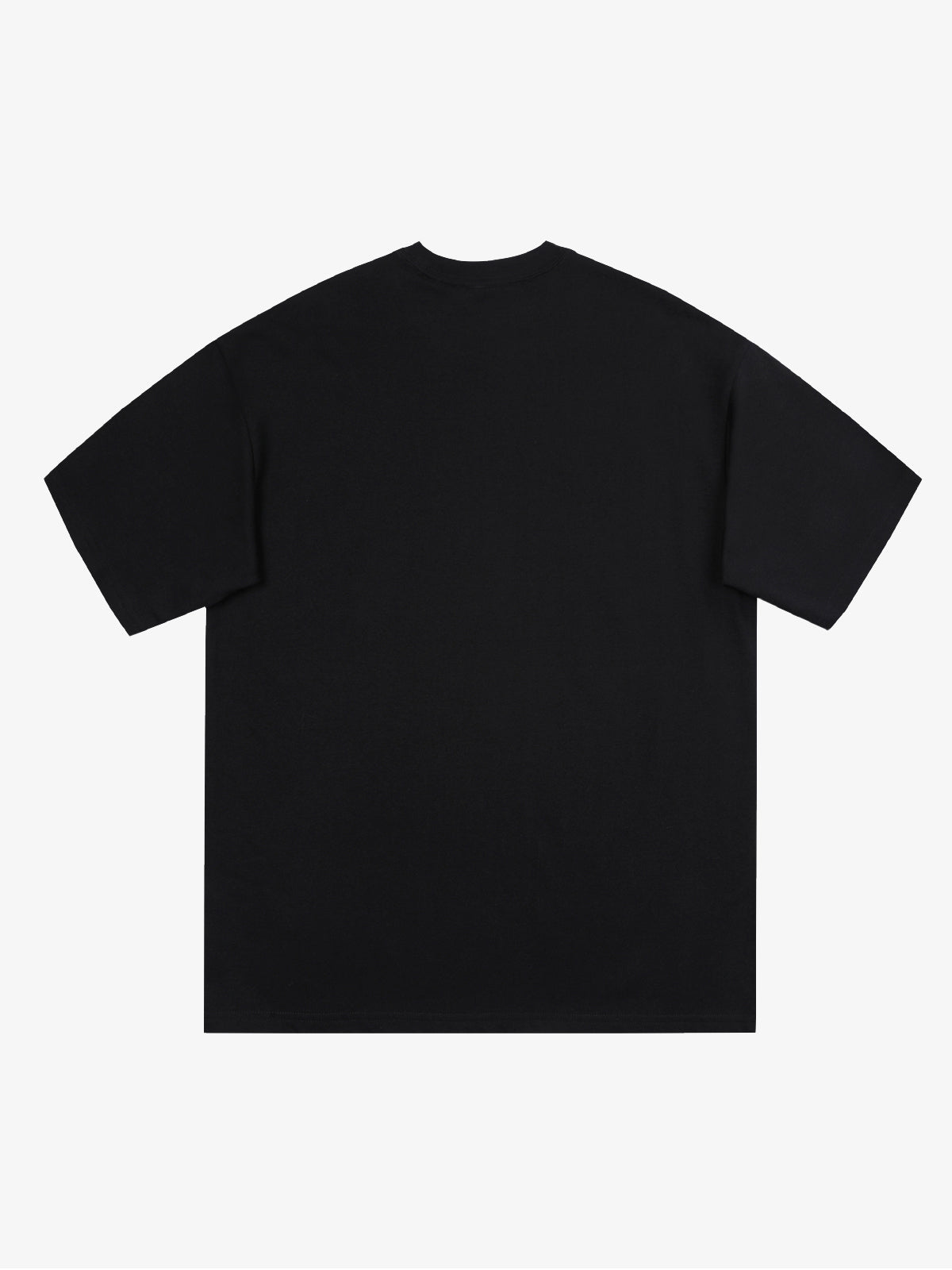 SUPERMADE Blue Art Graffiti Pattern T-Shirt 