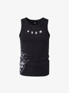 Ribbed Cotton Blend Tank Top