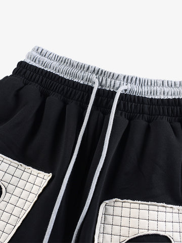 Double-Waisted Ruched Sweatpants