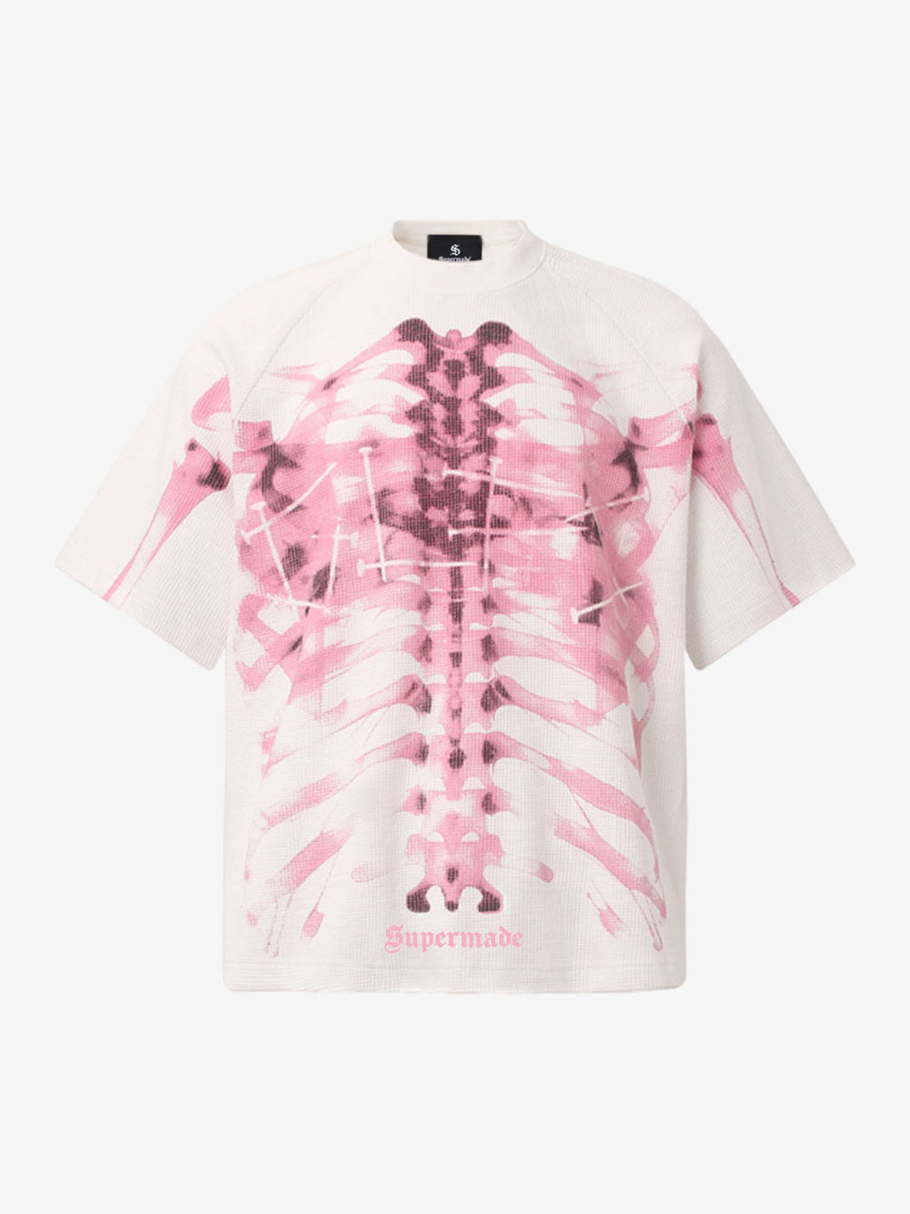 Rib Cage Print Gradient T-Shirt