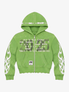 Graphic Streetwear Zip-Up Jacket