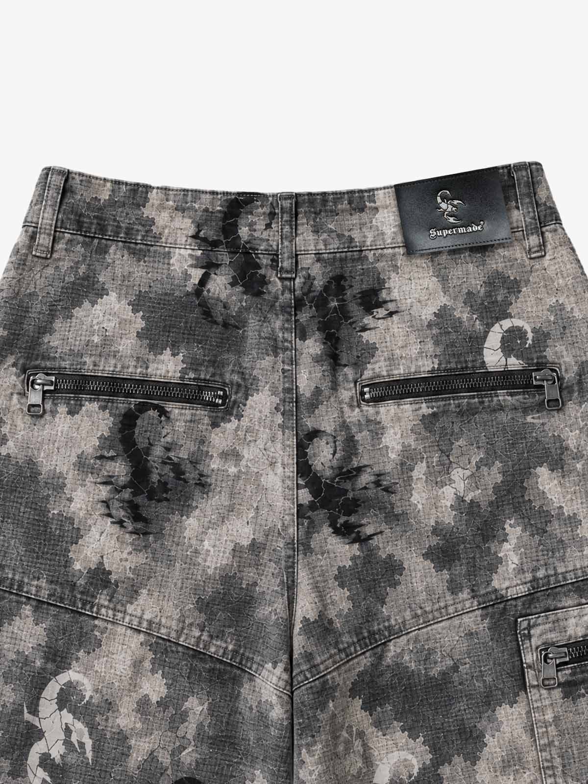 Scorpion Camo Multi-Pocket Cargo Jeans