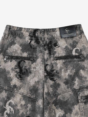 Scorpion Camo Multi-Pocket Cargo Jeans