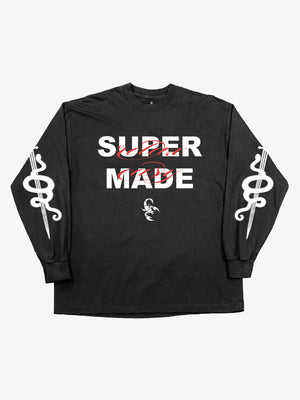 Sword Snake Graphic Long Sleeve Tee