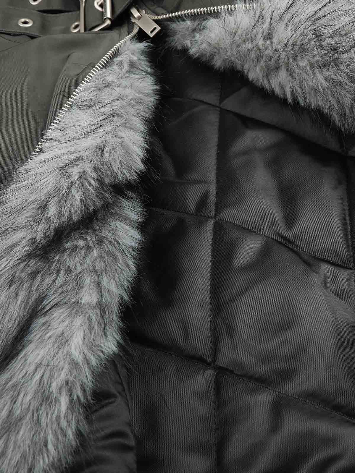 Napoleonic Double-Breasted Peaked-Lapel Padded Coat