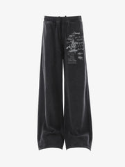 Letter Graphic Athletic Sweatpants