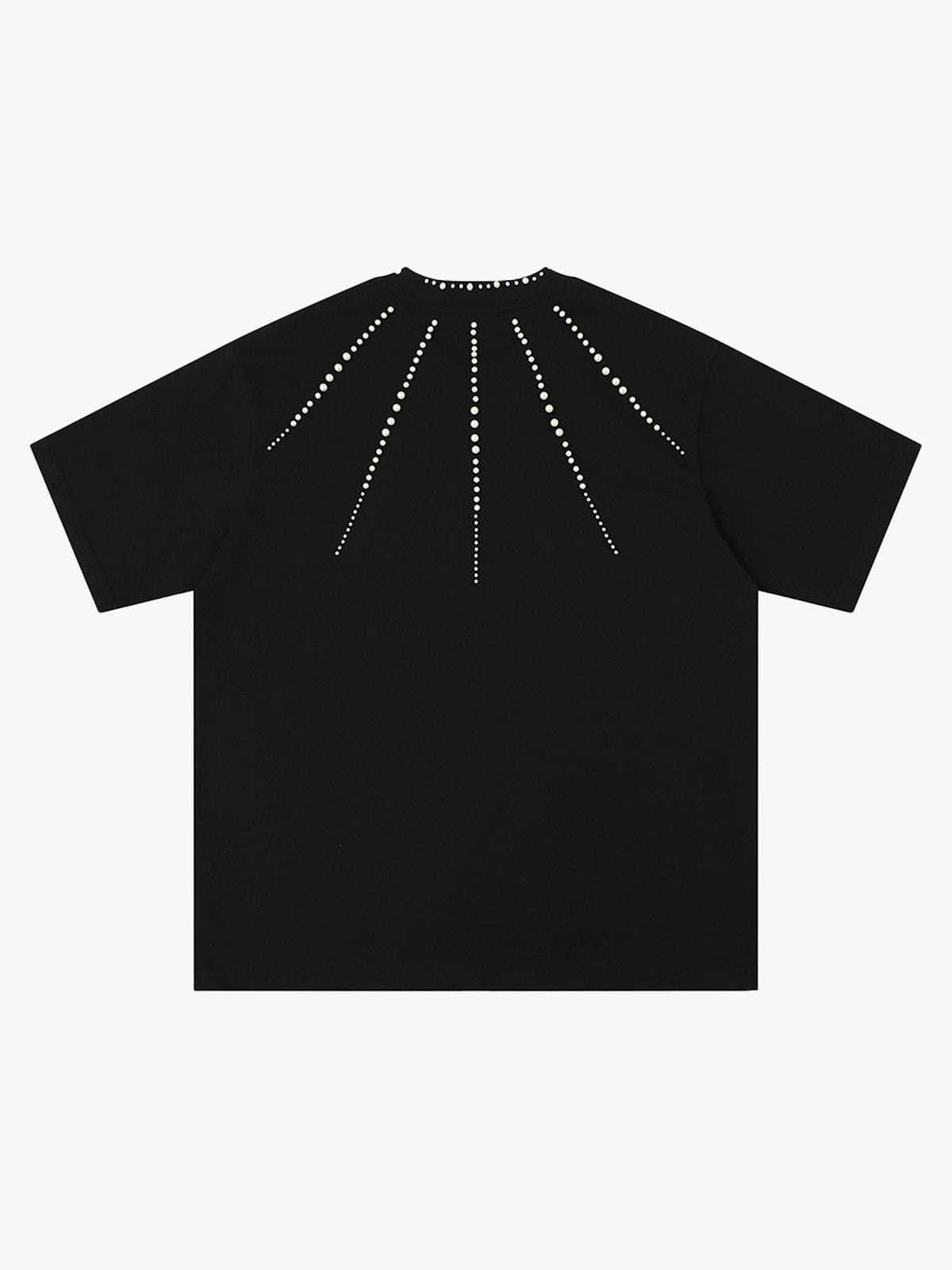 Perlenbesetztes T-Shirt