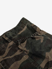 Camo Mesh Pocket Cargo Pants
