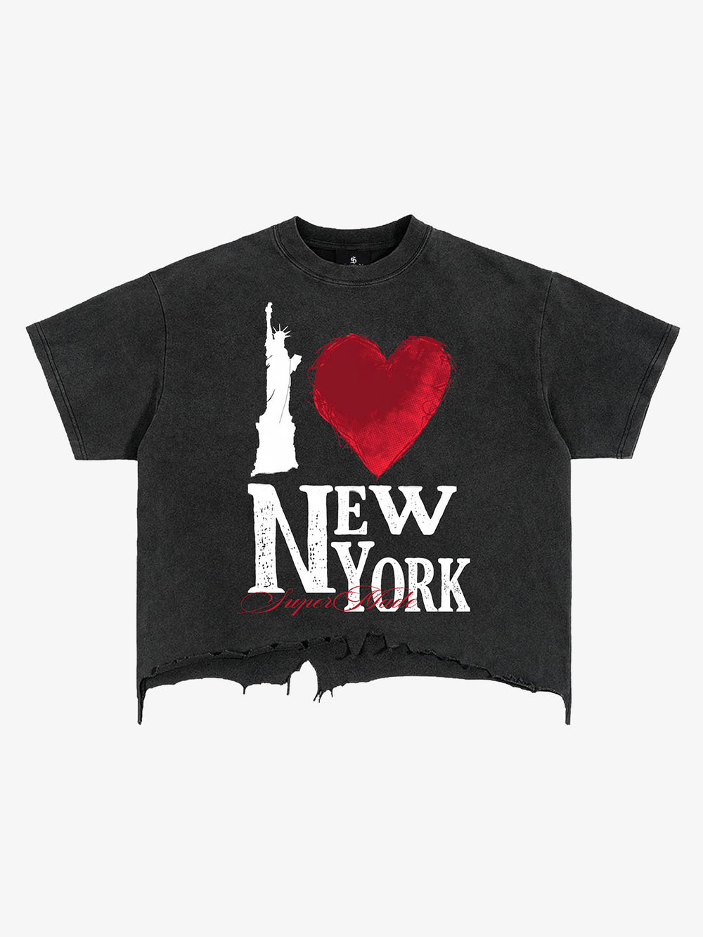 Graphic Distressed Tee