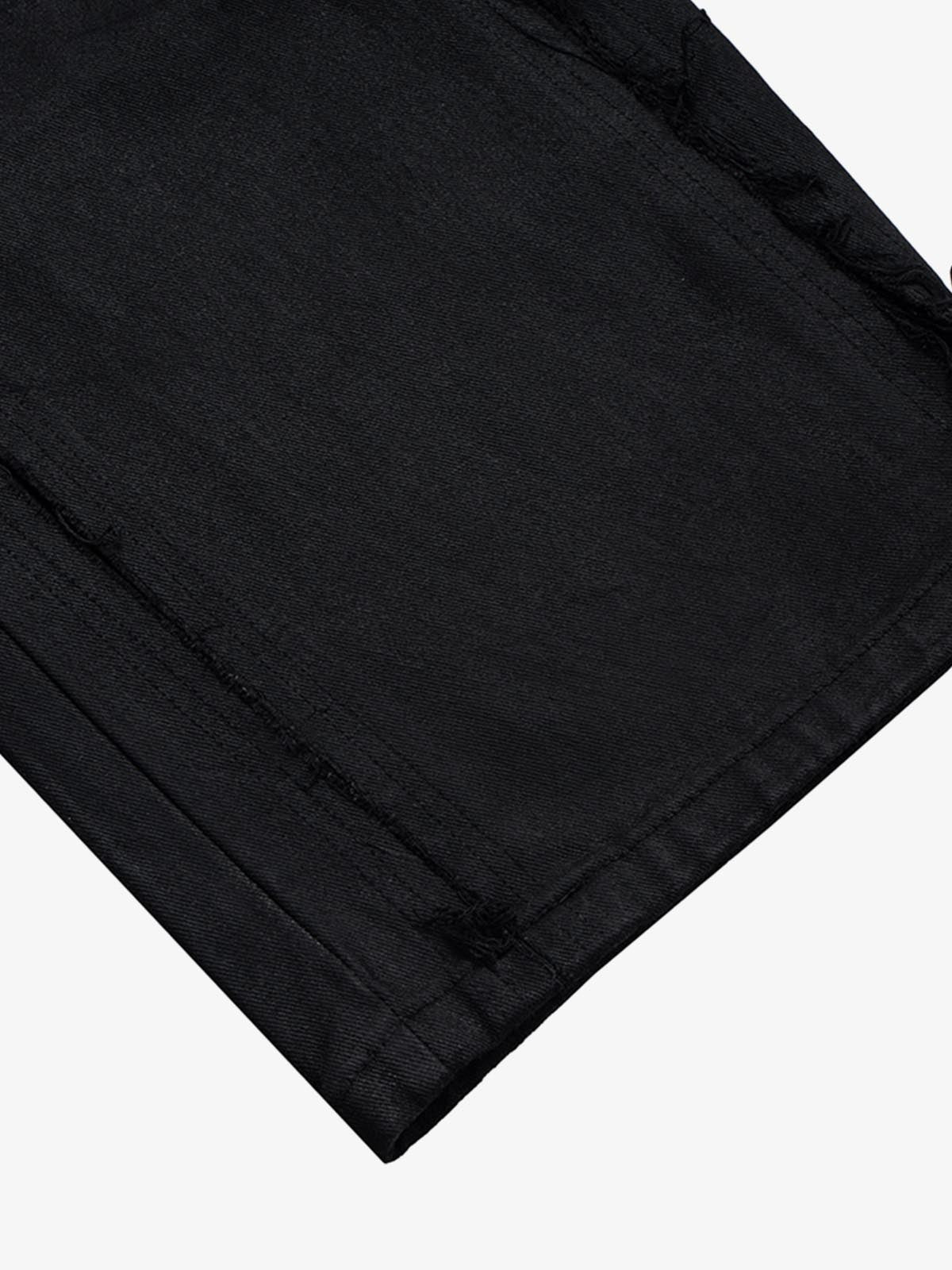 Waxed Baggy Side Whisker Jeans 