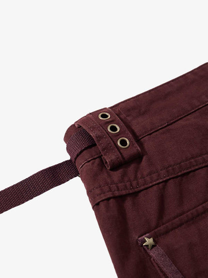 Streetwear Multi-Pocket Baggy Cargo Pants 