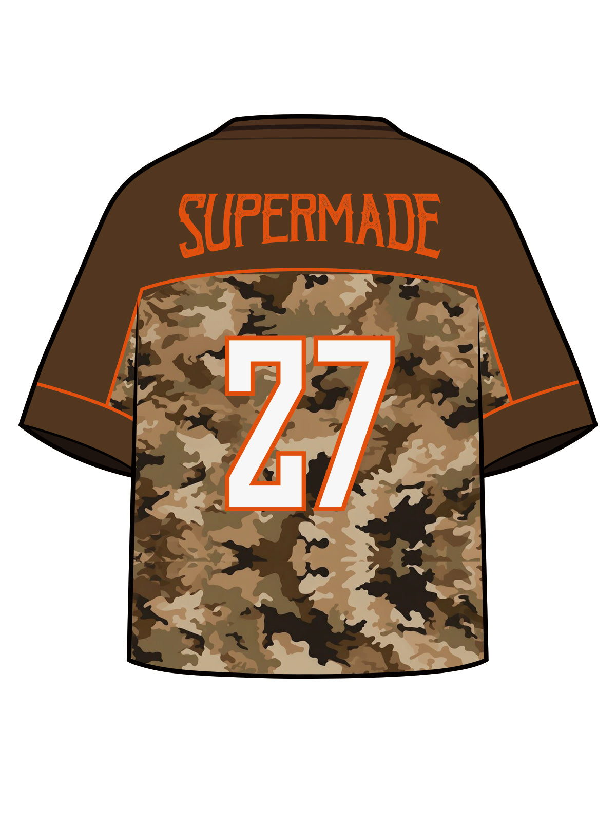 Original Camouflage Football Jersey T-Shirt