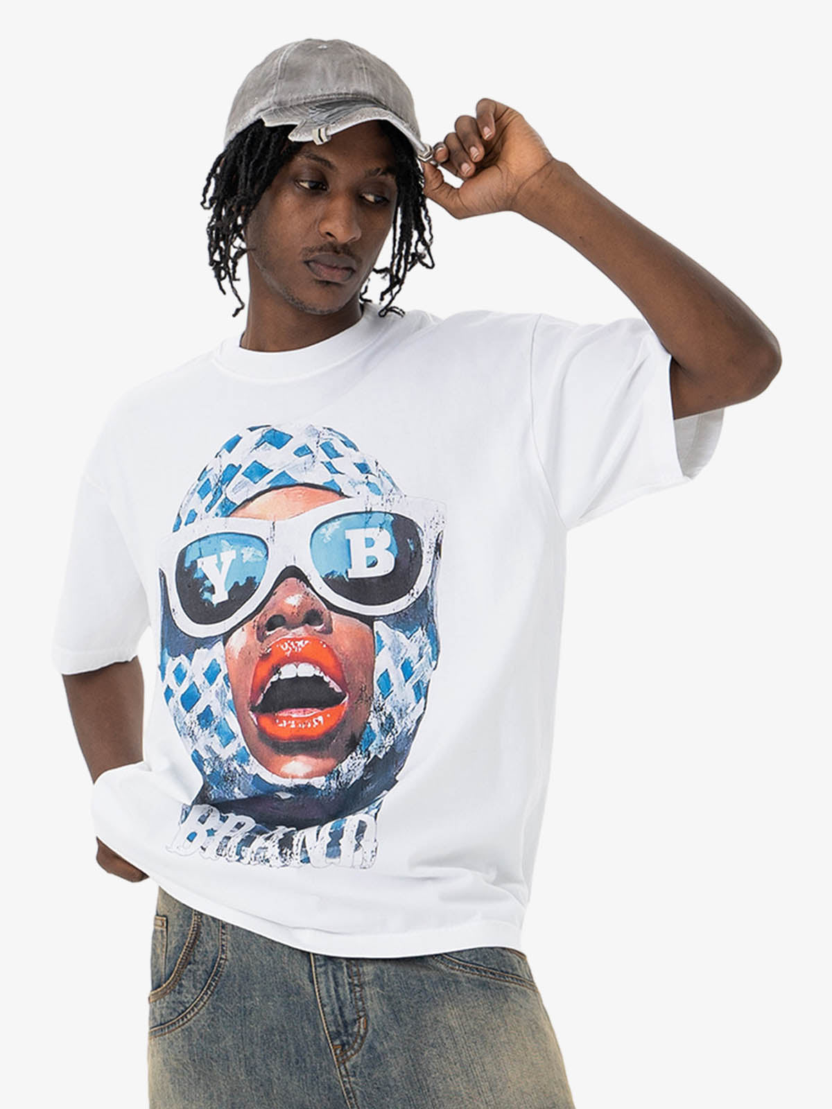 Portrait Print T-shirt 