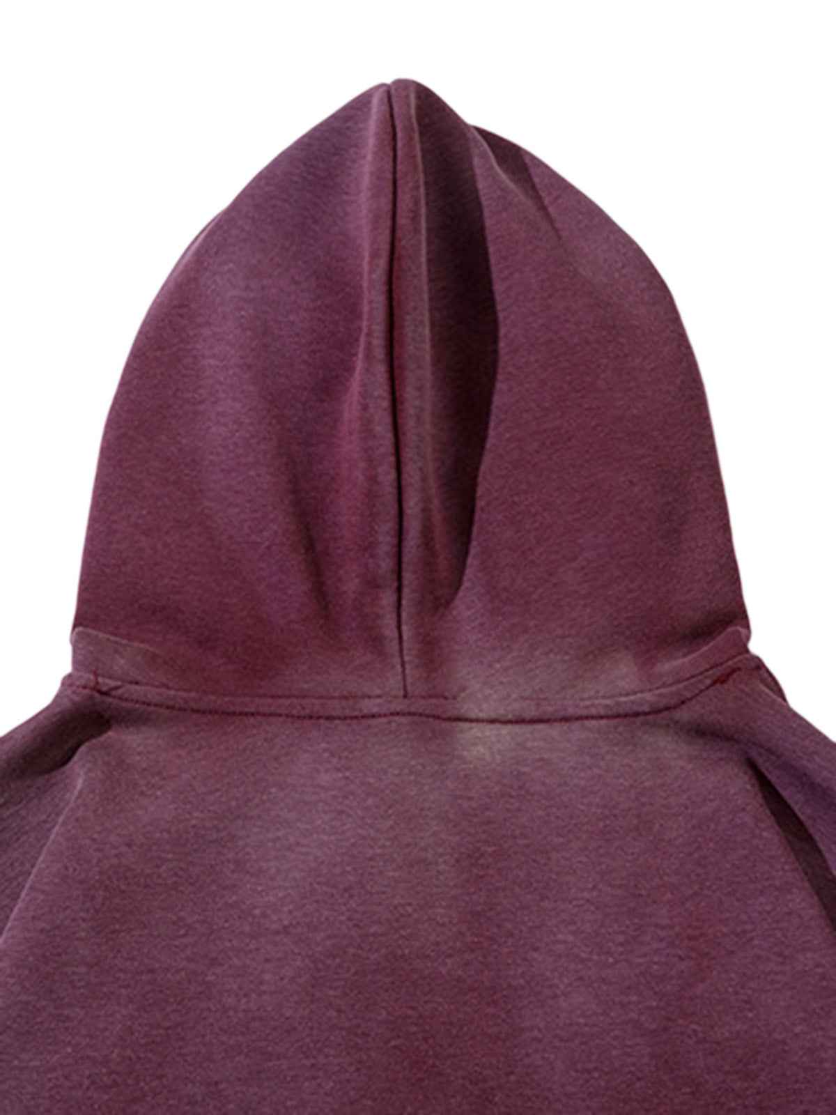 Thesupermade Patch Lettering Embroidered Gradient Color Hoodie