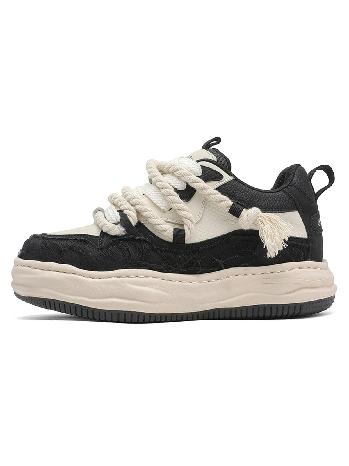 Rope Lace Platform Sneakers 