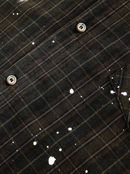 Retro Cleanfit Plaid Shirt 