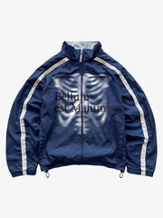 Skeleton Graphic Vintage Track Jacket