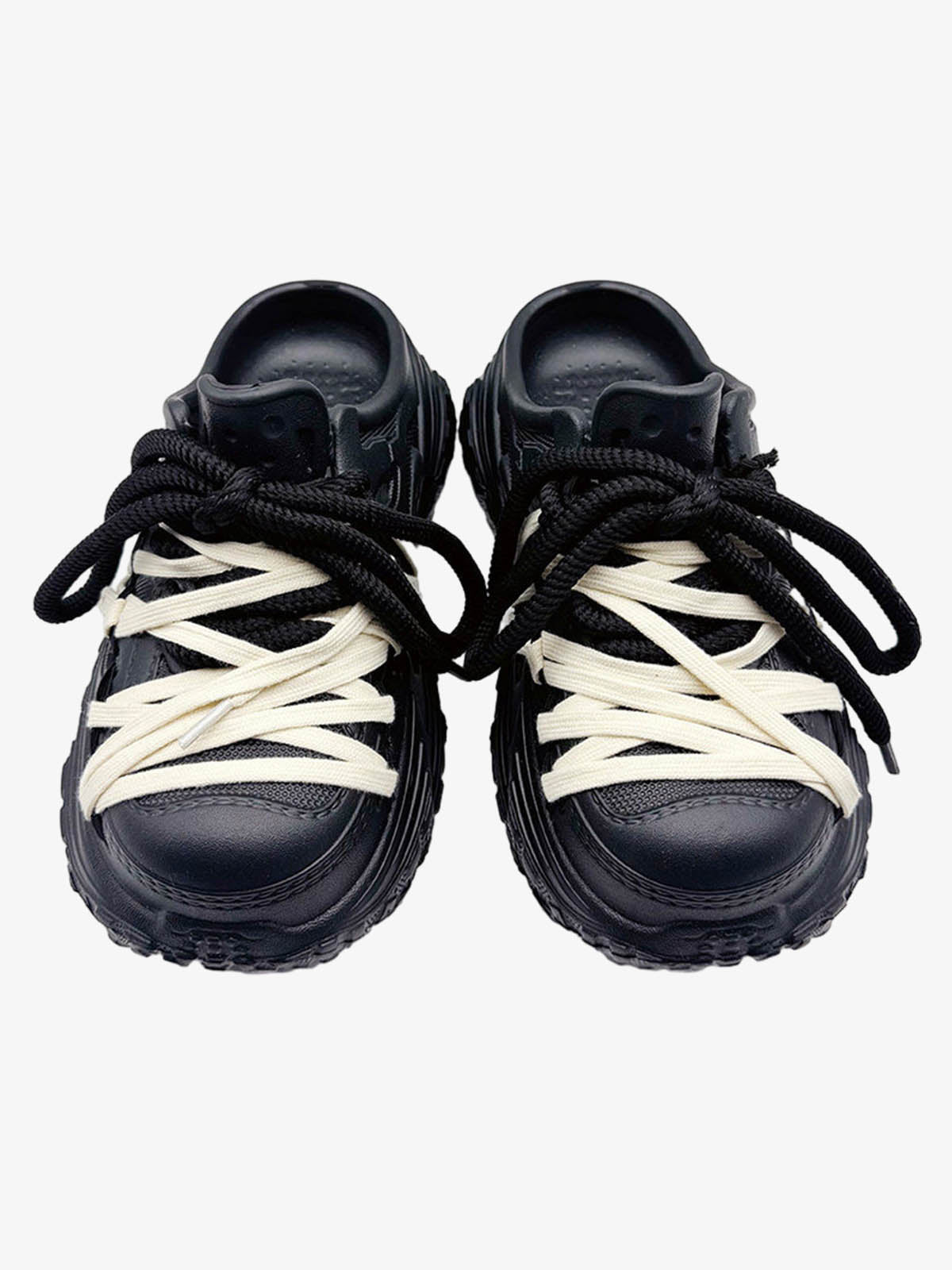 Platform Lace-Up Non-Slip Clogs
