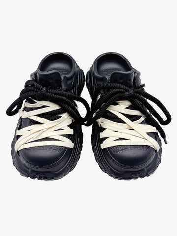 Platform Lace-Up Non-Slip Clogs