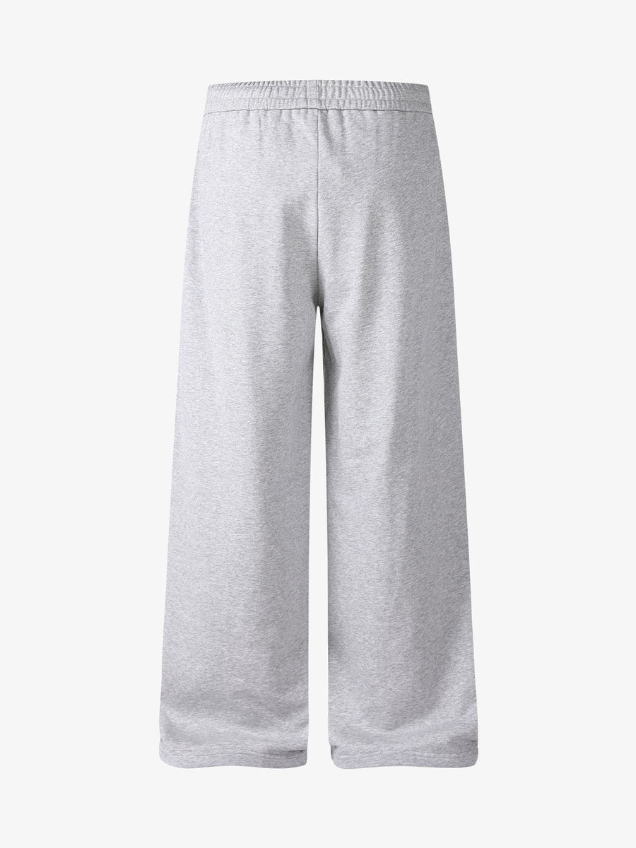 Napoleon Metal Button Baggy Sweatpants; Gray / S, Gray / M, Gray / L, Gray / XL