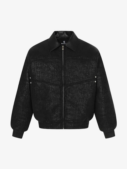 Stylish Black Bomber Jacket for Modern Fashionistas 