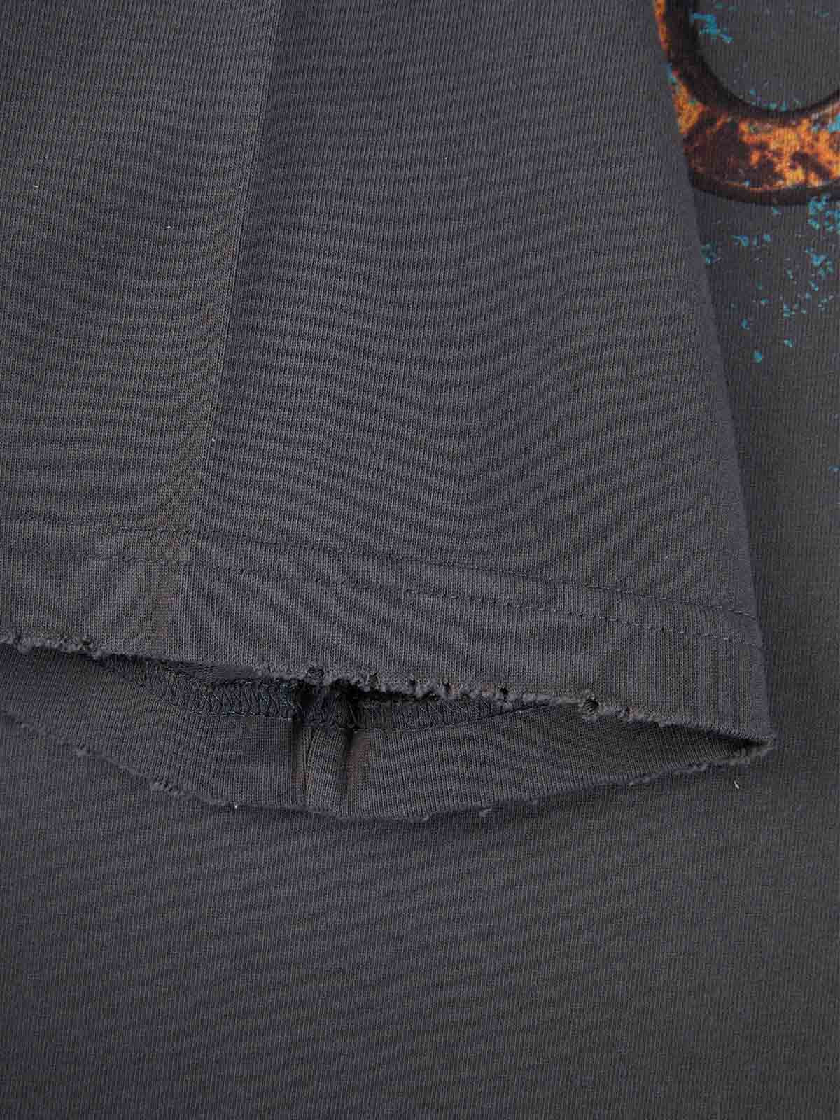 Supermade Rusty Metal Key Print T-Shirt 