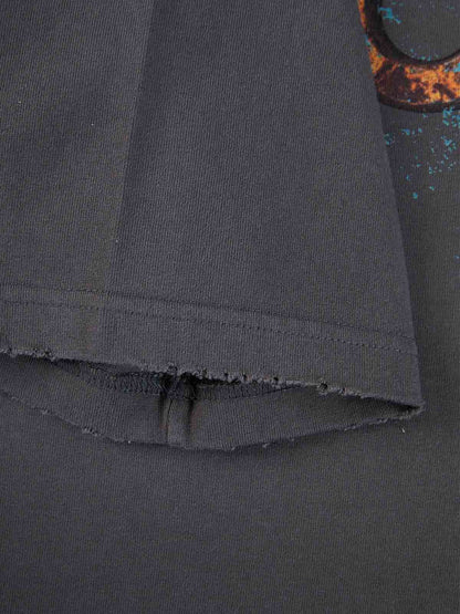 Supermade Rusty Metal Key Print T-Shirt 