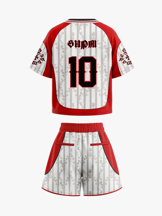 Retro British Striped Custom Jersey Set