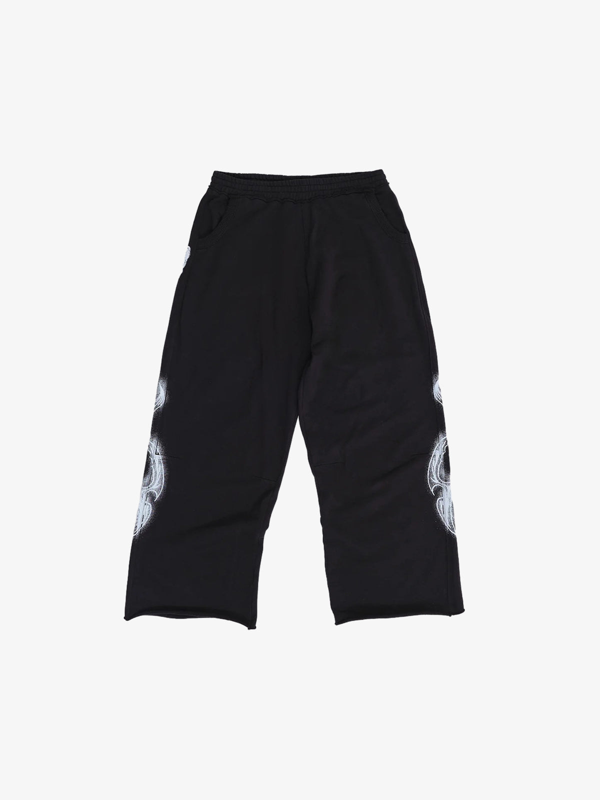 Dark Gothic Graphic Baggy Sweatpants