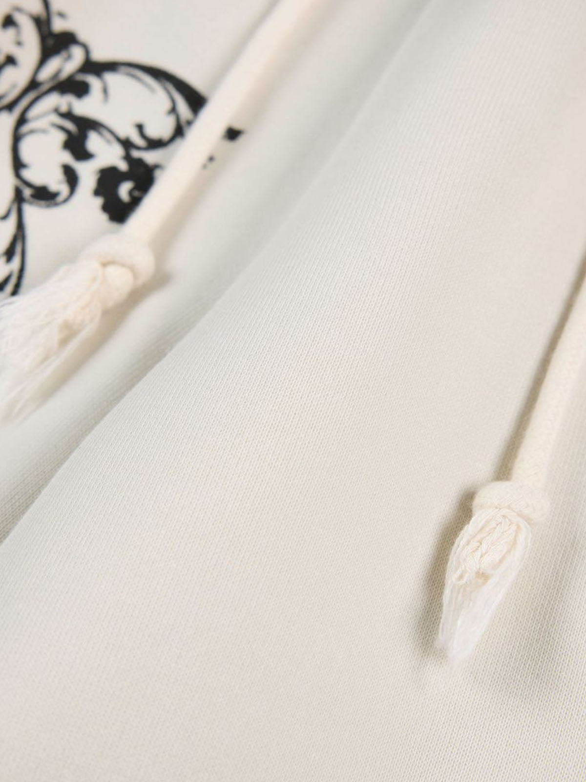 Ornate Graphic Wide-Leg Sweatpants