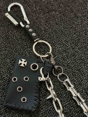 Cross Lighter Case Wallet Chain 