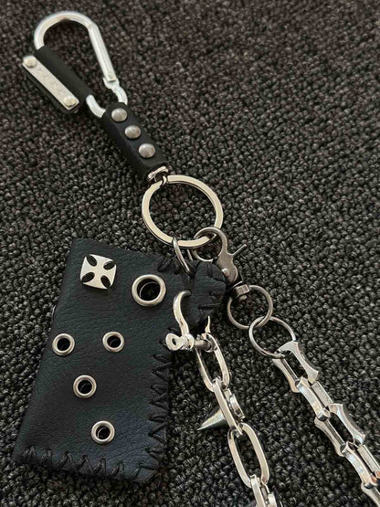 Cross Lighter Case Wallet Chain