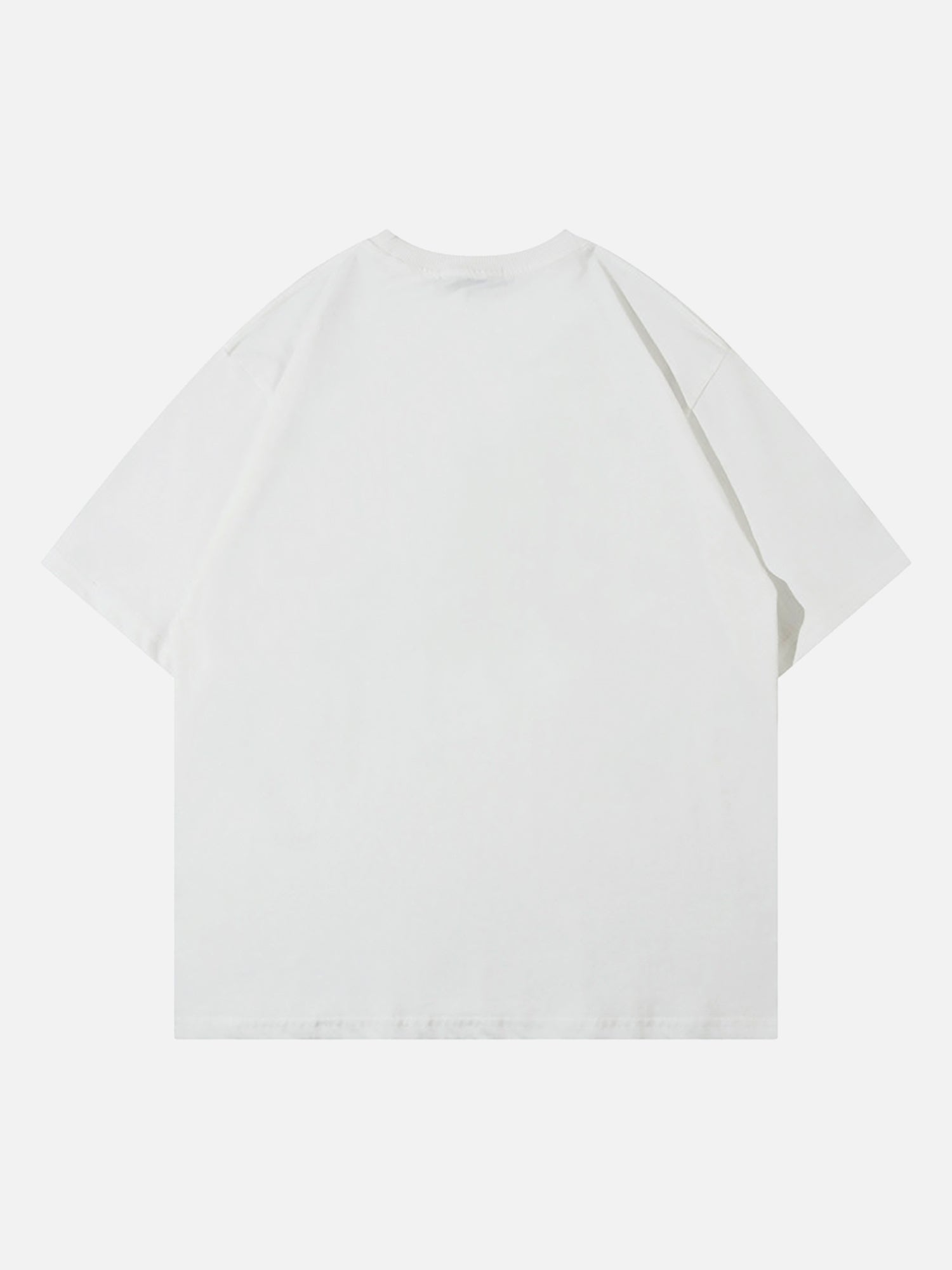 Design Printed BF Round Neck Three-quarter Sleeve T-shirt
