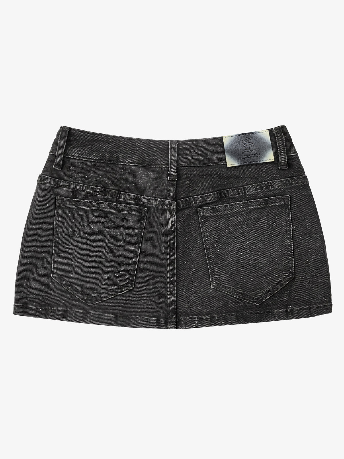 Napoleon Military Button Mini Skirt