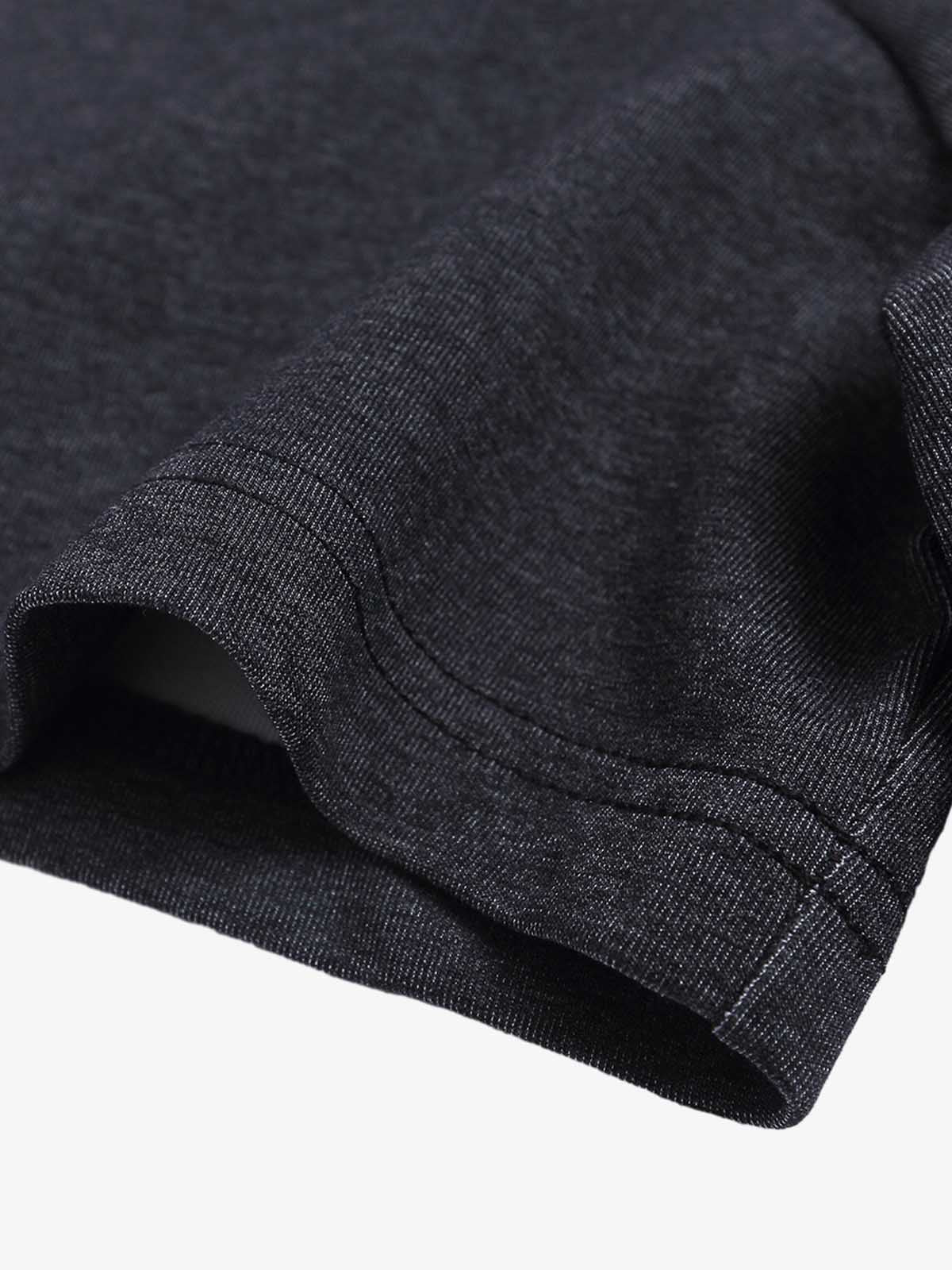 Retro Deconstructed Patchwork Striped Lapel T-shirt 