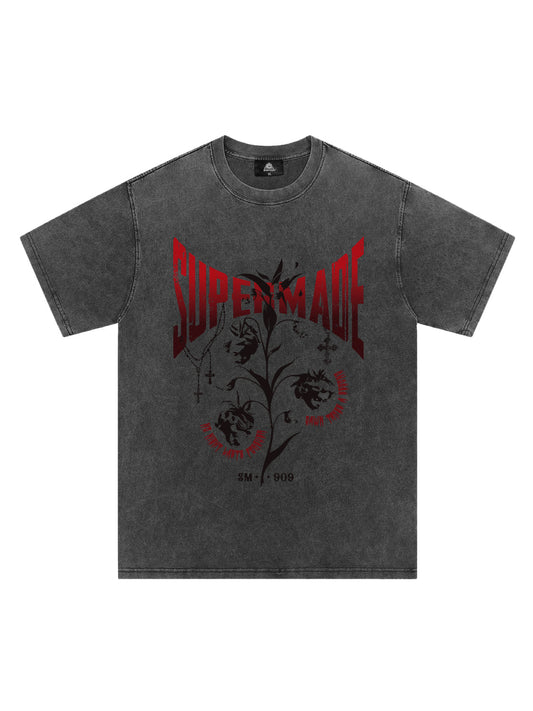 Original Graphic Gothic Angel T-Shirt 